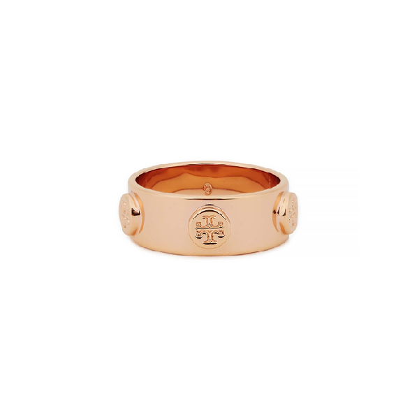 tory burch rose gold studs
