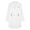 OFF-WHITE PUZZLE COULISSE PRINTED SHIRT DRESS,3839926