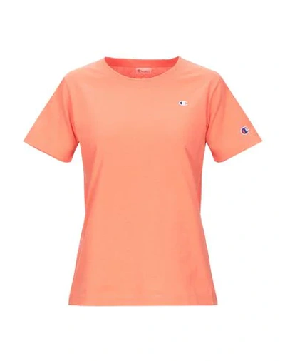 Champion T-shirt In Apricot