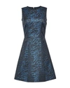 Just Cavalli Short Dresses In Dark Blue