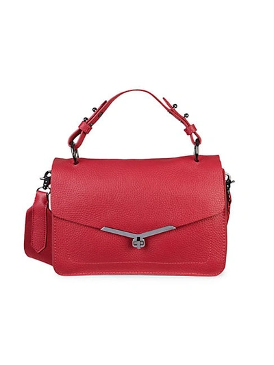 Botkier Valentina Leather Satchel In Party Pink