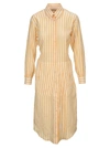 FERRAGAMO STRIPED SHIRT DRESS,11348994