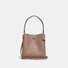 Coach Charlie Bucket Bag 21 In Beige