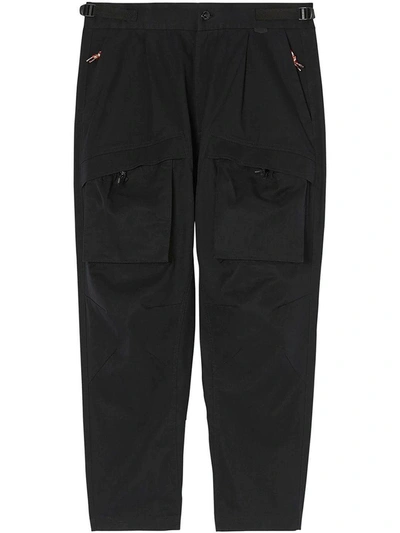 Burberry Combat Trousers In Black