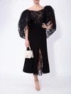 GIVENCHY LACE TOP WITH OVERSIZED PUFF SLEEVES,BW60KL2088