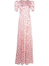 THE VAMPIRE'S WIFE HORTENSIA SILK MAXI DRESS,DR301