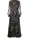 CHLOÉ SILK FLORAL MAXI DRESS,C20SRO123204ZA