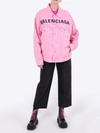 BALENCIAGA CROPPED DENIM PANTS BLACK,600235 TBP47