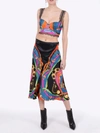 VERSACE BAROCCO RODEO PRINT SKIRT,A85365 A233263