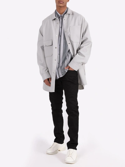超人気 Shirt Button-down Oversized Oamc In ModeSens | Grey トップス