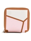 LOEWE MULTICOLORED PUZZLE SQUARE WALLET,122.30XM88