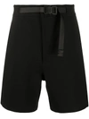ALYX BLACK BELTED SHORTS,AAMSO0004FA02
