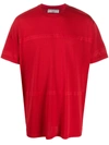 GIVENCHY Over-sized Tonal Logo T-shirt Red,BM70X330GG