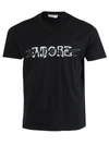 GIVENCHY Dark Amore Logo T-shirt Black,BM70WU3002