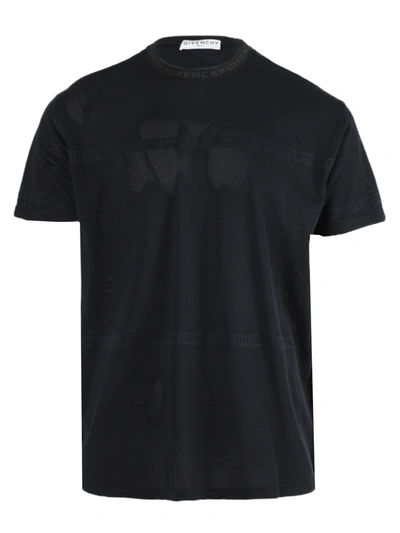 Givenchy Over-sized Tonal Logo T-shirt Black