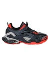 Balenciaga Track.2 Open Sneakers In Black