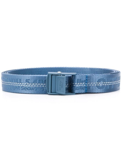 Off-white Classic Industrial Belt, White Blue