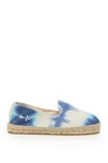 Manebi Manebí Man Espadrilles White Size 7 Textile Fibers In Blue (blue)