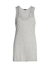 ATM ANTHONY THOMAS MELILLO SCOOP NECK JERSEY TANK TOP,400012140381