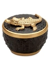 L'OBJET GOLD CROCODILE PINK CHAMPAGNE SCENTED CANDLE