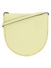 LOEWE PALE LIME SMALL HEEL POUCH BAG,C661T14X04