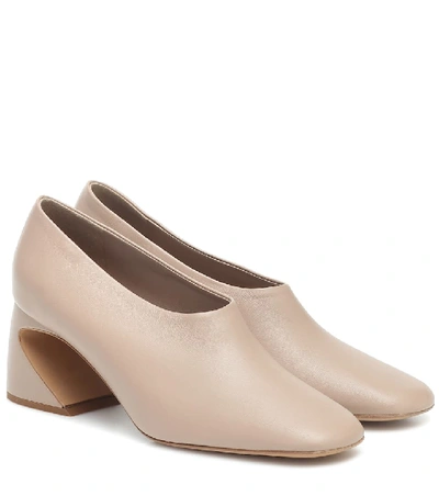 Colovos Leather Pumps In Beige