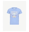 Kenzo Tiger-print Cotton-jersey T-shirt In Wisteria