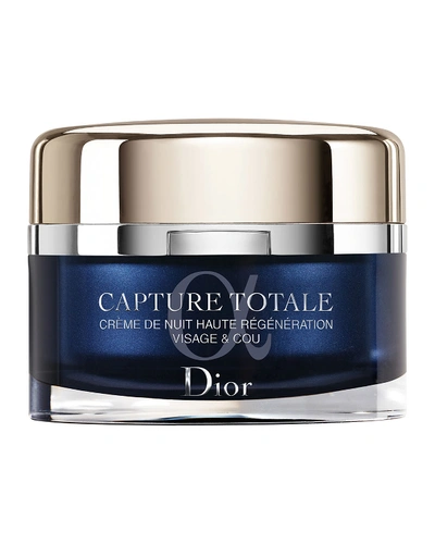 Dior 2 Oz. Capture Totale Intensive Restorative Night Creme For Face And Neck In No Color