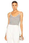 NILI LOTAN HAYLEY LINEN TANK,NILF-WS271