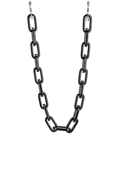 Gucci Oversized Chain Link Glasses Chain In Black