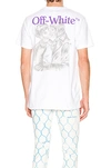 OFF-WHITE PENCIL KISS SHORT SLEEVE TEE,OFFF-MS166