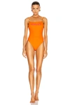 VERSACE LOGO ONE PIECE SWIMSUIT,VSAC-WX18