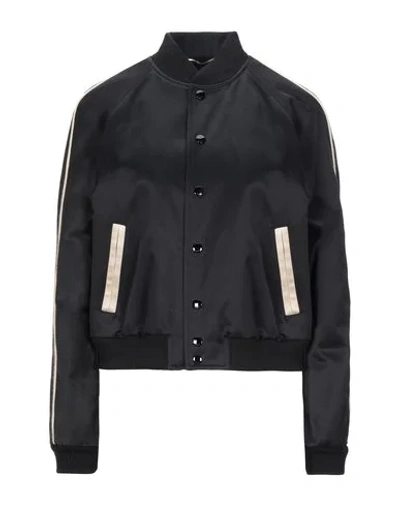 Saint Laurent Jackets In Black