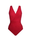 Miraclesuit Twisted Sisters Esmerelda One-piece Swimsuit In Grenadine