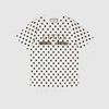 GUCCI LOGO POLKA DOT PRINT T-SHIRT