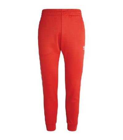 Adidas Originals 3-stripe Track Trousers In Red