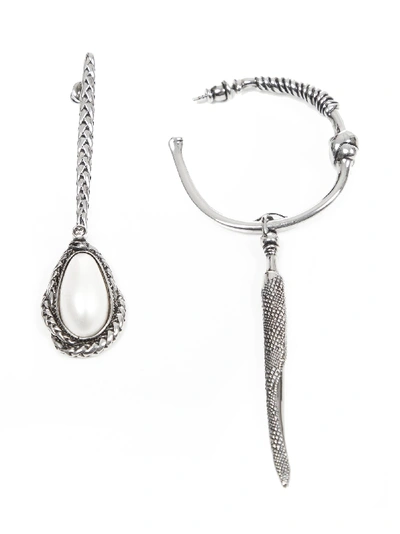 Alexander Mcqueen Earrings In Argento