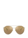 BURBERRY BE3115 PALE GOLD SUNGLASSES,11349891