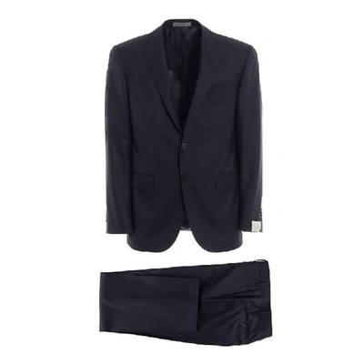Corneliani Blue Wool Suit