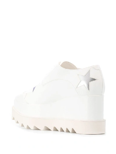 Stella Mccartney Elyse Laced Up Shoes In White