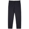 A KIND OF GUISE NAVY CHECKED WOOL TROUSERS,3841049