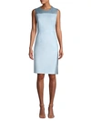 HUGO BOSS DORELI VIRGIN WOOL SHEATH DRESS,0400011796225