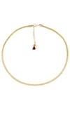 Shashi Silk Gold Necklace In Gold