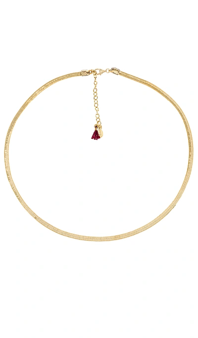 Shashi Silk Gold Necklace