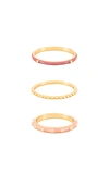 GORJANA AMALFI RING SET,GORJ-WL1091