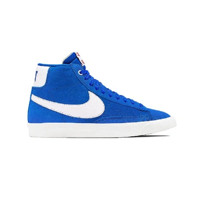 Nike Blazer Mid Qs St Sneakers In Blue
