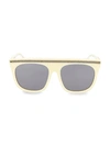 STELLA MCCARTNEY 56MM SQUARE NOVELTY SUNGLASSES,0400012451734