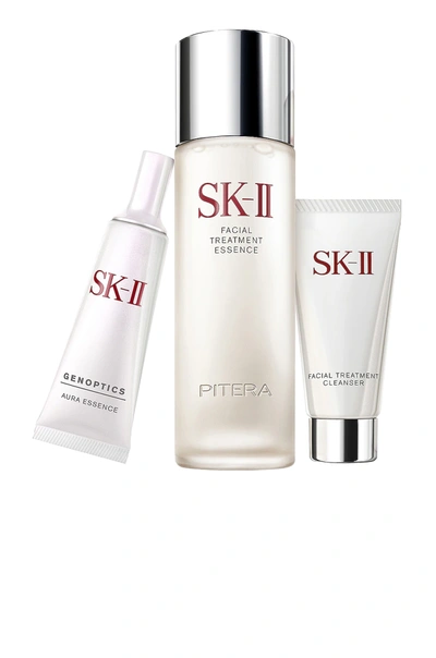 Sk-ii 3-pc. Ultimate Aura Essentials Skincare Set In $160 Value