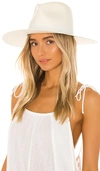 Janessa Leone Zoe Raffia Hat In Bleach