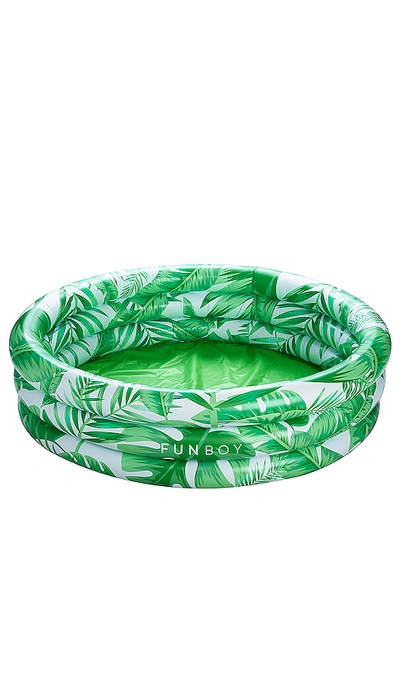 Funboy Tropical Palm Splash Pool In Green